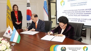 Кореяның Пучон университетімен кадрларды даярлауда ынтымақтастықты нығайтуға келісілді