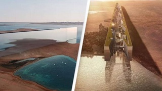 В пустыне Саудовской Аравии построят зеркальный небоскреб длиной 120 км