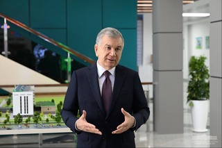 Prezident Buxoro davlat tibbiyot institutida bo‘ldi