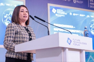 Делегация во главе с вице-президентом Академии наук Шахло Турдикуловой принимает участие в форуме «Будущих технологий» в Москве