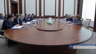 A meeting with a delegation of the International Finance Corporation was held at the Central Bank of Uzbekistan
