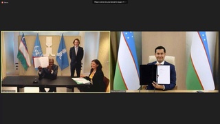 MIFT and IFAD leaders sign an agreement