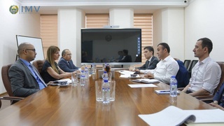 Projects implemented in cooperation with UNDP were discussed