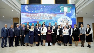 Активным представителям махаллей города Ташкента вручены нагрудные знаки «Махалла ифтихори»