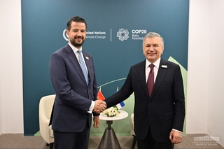 Состоялась встреча Президента Узбекистана с Президентом Черногории
