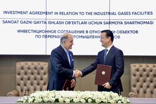 Air Products инвестирует 1 млрд долларов в газохимическую отрасль Узбекистана