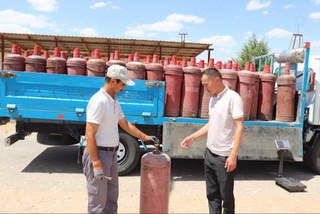 Жители отдаленных канимехских аулов довольны поставками сжиженного газа