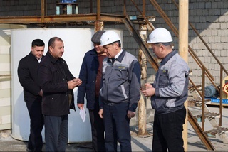 В Карманинском районе Навоийской области ввели в эксплуатацию предприятие по производству химического вещества для очистки воды промышленных предприятий