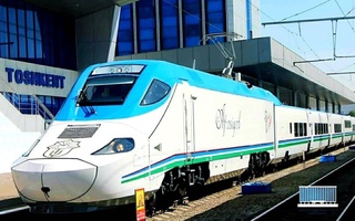 Байни Тошканд ва Бухоро поезди нави баландсуръати «Afrosiyob» ҳаракат мекунад