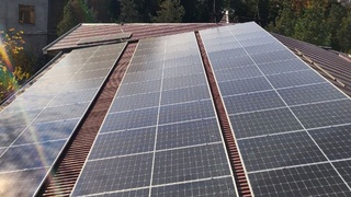 Elektr korxonasi muqobil energiyadan foydalanmoqda