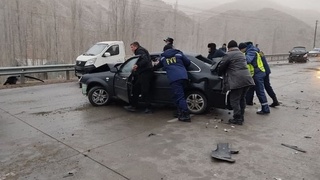 Довонда 13 та автотранспорт иштирокидаги йўл транспорт ҳодисаси содир бўлди