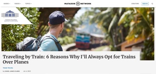 “TRAIN TRAVEL” нашри журналисти Ўзбекистондаги саёҳати тўғрисида чиқиш қилди