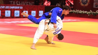 Узбекское дерби в финале чемпионата мира по дзюдо среди военнослужащих