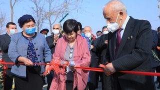 Боёвутда Усмон Юсупов номи билан аталувчи боғ барпо этилди