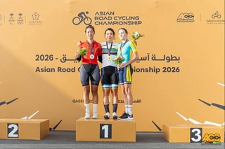 Самира Исмоилова - чемпионка Азии по велошоссе