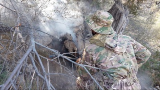 Ҳарбий хизматчилар улкан ёнғинни бартараф этди