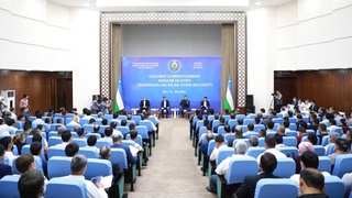 Состоялся открытый диалог с предпринимателями Хорезмской области