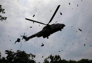 Колумбияда исёнчилар вертолётни уриб туширди, 12 нафар полициячи ҳалок бўлди