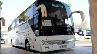 Пойтахтдан вилоятларга автобуслар қатнови қайта йўлга қўйилди