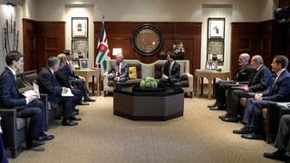 Ўзбекистон делегацияси Иордания подшоҳи билан учрашди