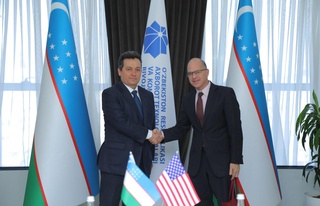 Шерзод Шерматов АҚШ-тың Өзбекстандағы елшісімен кездесті