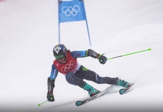 Комилжон Тухтаев завершил свое участие в гигантском слаломе