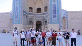 ШҲТ мамлакатлари рассомлари Бухоро ва Жиззахга саёҳат қилишди