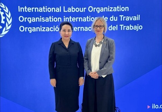 Халқаро меҳнат ташкилоти бош директори ёрдамчиси Миа Сеппо билан учрашув ўтказилди