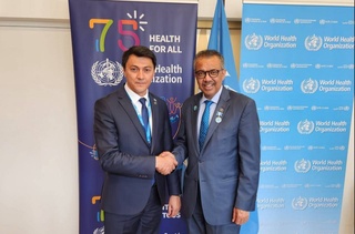 Глава ВОЗ Тедрос Гебрейесус стал «Отличником здравоохранения Узбекистана»