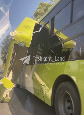 Янги автобуснинг том қисмидаги қопламаси нега тушиб кетди?