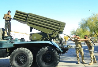 Harbiy texnikalar qishki mavsumda foydalanish rejimiga oʻtkazilmoqda