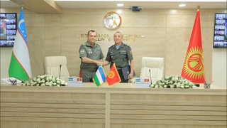 Қирғизистон Республикаси Қуролли кучлари Миллий гвардияси делегацияси Ўзбекистонда