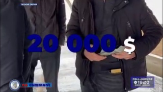 Солиқ инспекцияси бош инспектори 101 минг доллар талаб қилгани фош этилди