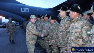 Turkiyaga ketgan Mudofaa vazirligining tibbiy otryadi yurtimizga qaytib keldi