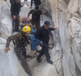 Jarlikka tushib ketgan fuqaro qutqarildi