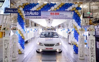 Компания «UzAuto Motors» произвело за первое полугодие 2022 года 160 тысяч автомобилей