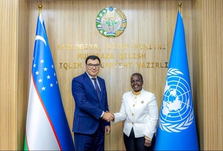 Достигнута договоренность с UNFF о сотрудничестве в реализации общенационального проекта «Яшил макон»