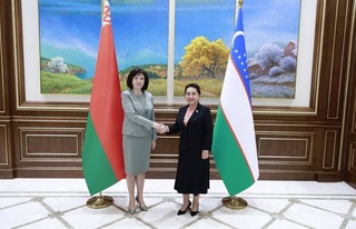 Обсуждено сотрудничество парламентов Узбекистана и Беларуси