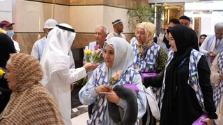 Ўзбекистонлик зиёратчиларнинг илк гуруҳи Мадинага етиб борди