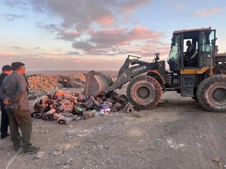Изъятое у должника имущество уничтожено и захоронено