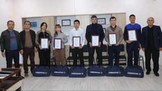 В Навоийской области поощрили участников «Уровня физической подготовки»