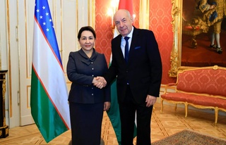 Oliy Majlis Senate Chairperson met with President of Hungary