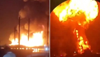 В Кукдалинском районе Кашкадарьинской области на автогазозаправочной станции произошел пожар