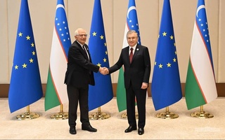 Президент Узбекистана принял Верховного представителя ЕС по иностранным делам и политике безопасности