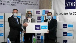 ЮНИСЕФ и АБР объединяют усилия в борьбе с COVID-19 в Узбекистане