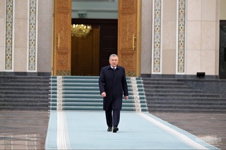 The President of Uzbekistan departs for Riyadh