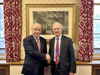 Ұлыбритания парламенті Лордтар палатасының мүшесімен ынтымақтастықтың болашағын талқылады