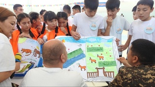 Мўйноқ туманидаги мактабга қуёш фотоэлектрик қурилмалар ўрнатилди