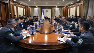 Сенатта Өзбекстан Қураллы Күшлериниң жаўынгерлик таярлығы мәселелери додаланды