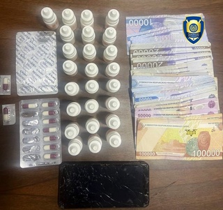 Ikki viloyatda kuchli taʼsir qiluvchi dori vositalari savdosi bilan shugʻullanib kelgan shaxslar ushlandi